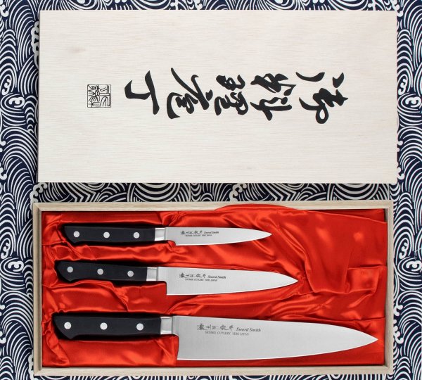 Набір з 3х японських ножів Satake Satoru HG8364