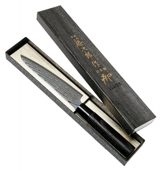 Ніж універсальний Tojiro Shippu Black FD-1592, 13cм 