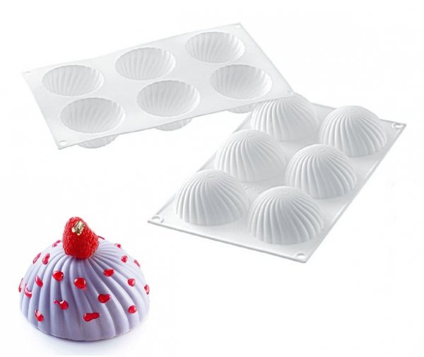 Форма силіконова Silikomart Parfum 110 (d75мм,h37мм,110мл) 