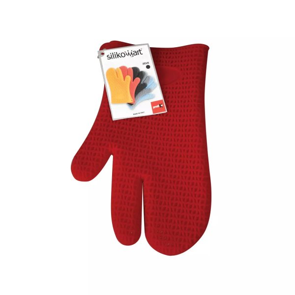 Перчатка силиконовая красная Silikomart ACC072/CH Zeus (285х168мм,h20мм)