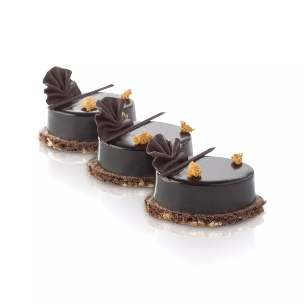 Форма силіконова "циліндр" Silikomart SF205 (d70мм,h27мм,103мл) 