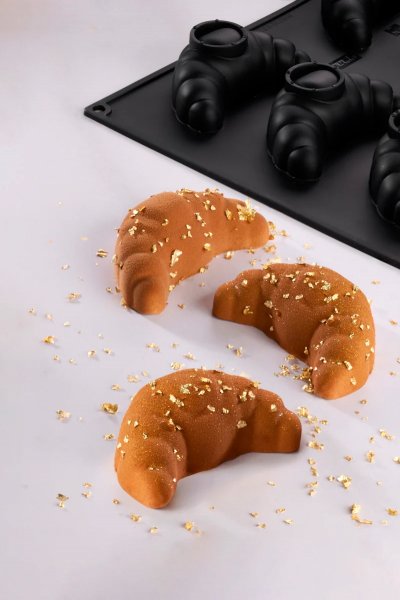Силиконовая форма Pavoni PX053 Croissants (100х60мм,h36мм,95мл)