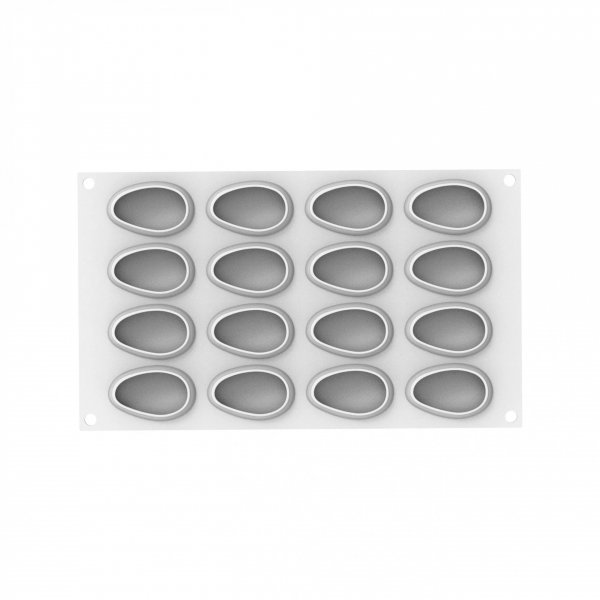 Силиконовая форма "манго" Silikomart MANGO 30 (57x35мм,h26мм,30мл)