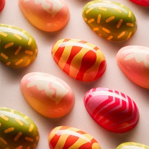 Набір з 4х силіконових штампів Silikomart CHOCO STAMP E