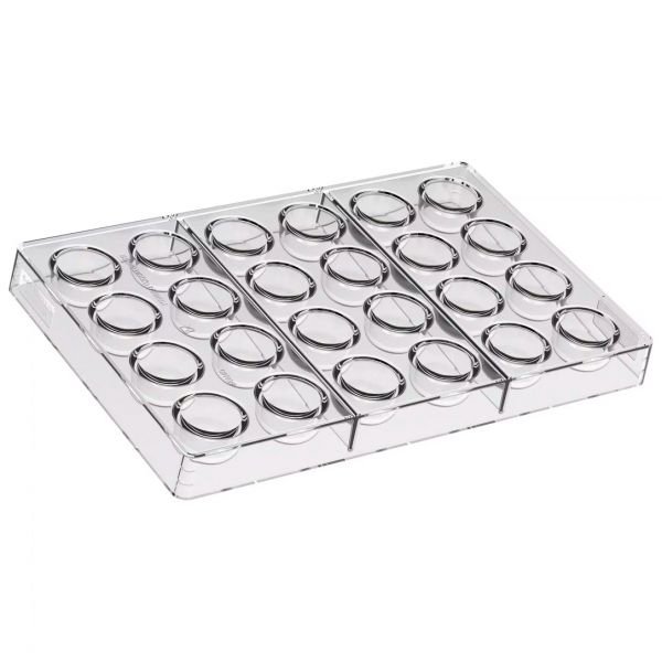 Форма для шоколаду "Праліне" Silikomart VINTAGE 01-P CH056 (d29мм,h21мм) 