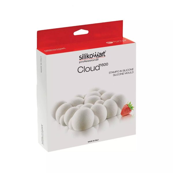 Форма силиконовая "облако" Silikomart CLOUD 1600 (200x200мм,h55мм,1600мл)