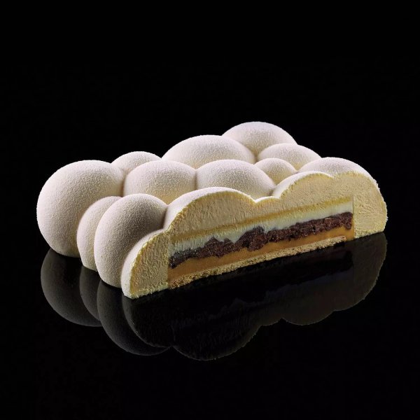 Форма силиконовая "облако" Silikomart CLOUD 1600 (200x200мм,h55мм,1600мл)