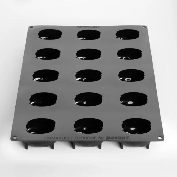 Силиконовая форма "фисташка" Pavoni PX43135 Pistachio (80х56мм,h46мм,120мл)