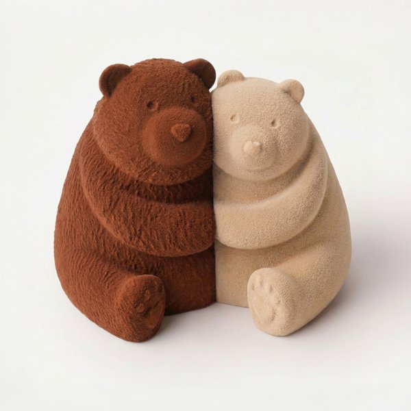 Набор силиконовая форм "Семья мишек" Bear Hug Family by Dinara Kasko