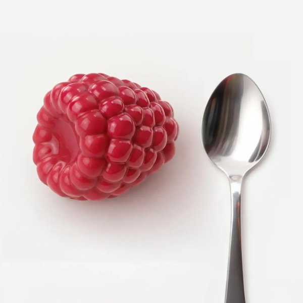 Силіконова форма "малина" Raspberry by Dinara Kasko (78х62мм,h56мм,130мл)