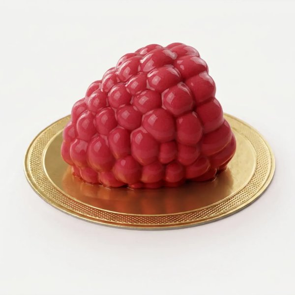 Силіконова форма "малина" Raspberry by Dinara Kasko (78х62мм,h56мм,130мл)