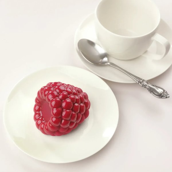 Силіконова форма "малина" Raspberry by Dinara Kasko (78х62мм,h56мм,130мл)