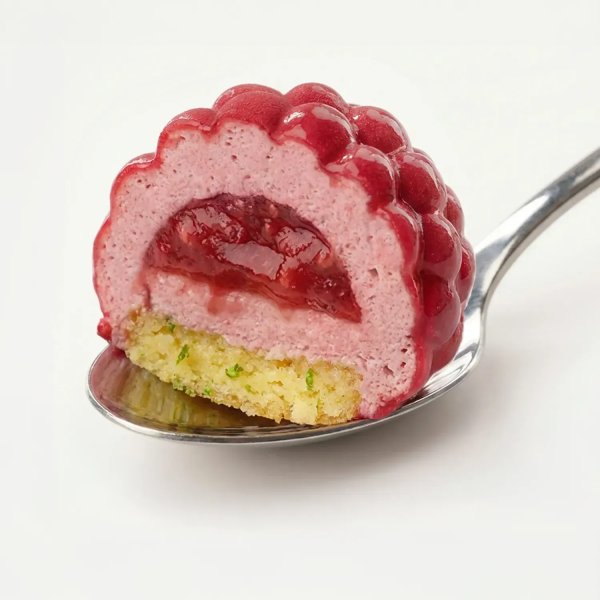 Силіконова форма "малина" Raspberry by Dinara Kasko (78х62мм,h56мм,130мл)