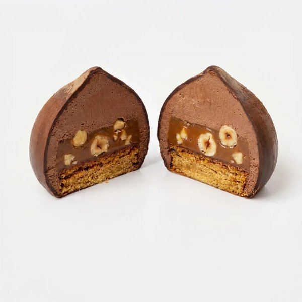 Силіконова форма "фундук" Hazelnut by Dinara Kasko (d64мм,h59мм,130мл)