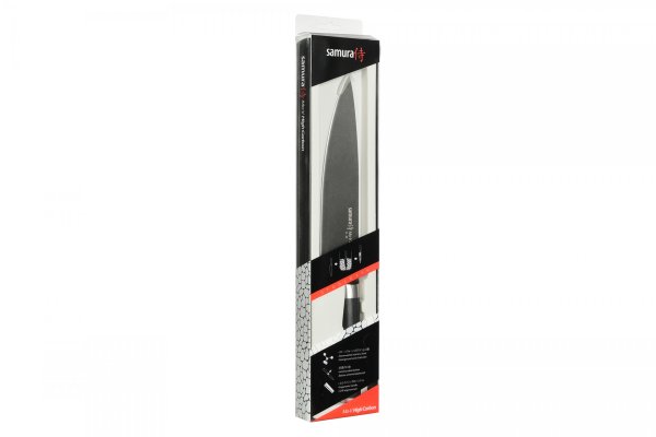 Ніж кухонний Samura Mo-V Stonewash SM-0087B Кухарський, 240мм 