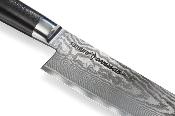 Нож кухонный Накири Samura Damascus SD-0043, 167мм