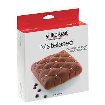 Форма силиконовая Silikomart Matelasse (160x160мм,h53мм,1000мл)