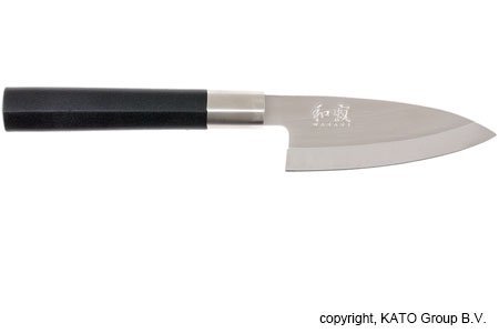Нож KAI Wasabi Black 6710D Деба, 10.5см
