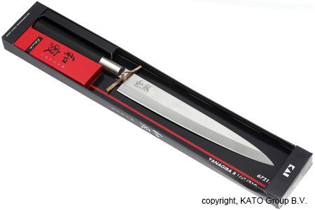 Нож KAI WASABI Black 6721Y Янагиба, 21см