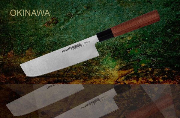 Нож кухонный Накири Samura Okinawa SO-0174, 172мм