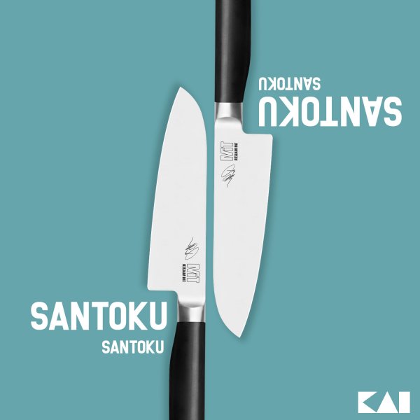 Кухонный нож Kai Kamagata Tim Malzer TMK-0702 Santoku, 180мм