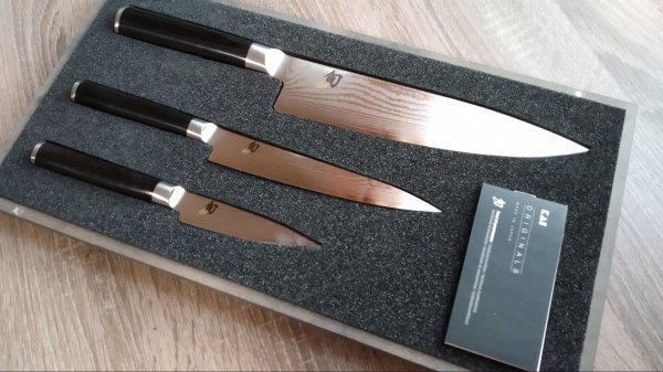 Набор из 3-х ножей KAI SHUN CLASSIC DMS-300 (DM-0700,DM-0701,DM-0706)